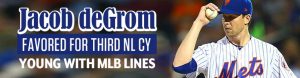 Jacob deGrom Favored for Third NL Cy Young with MLB Lines