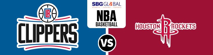 LA Clippers vs. Houston Rockets NBA Bettng odds