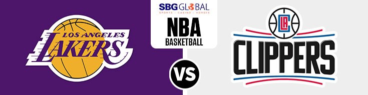 Los Angeles Lakers vs. LA Clippers NBA Betting odds