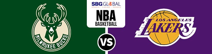 Milwaukee Bucks vs. Los Angeles Lakers NBA Betting Odds