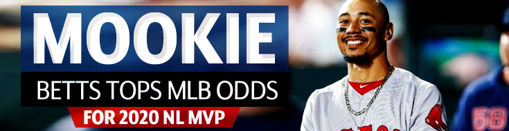 Mookie Betts Tops MLB Odds for 2020 NL MVP