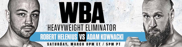 Robert Helenius Vs. Adam Kownacki Boxing Odds