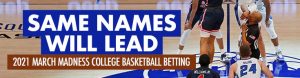 Same Names Will Lead 2021 March Madness College Basketball Betting