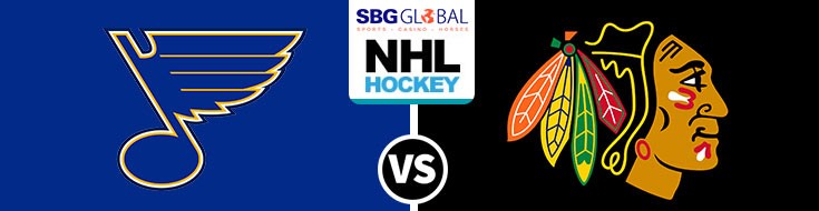 St. Louis Blues vs. Chicago Blackhawks NHL Betting odds