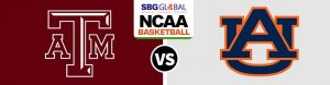 Texas A&M Aggies vs. Auburn Tigers College Basketball Betting odds