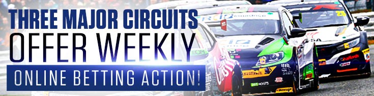 Three Major Circuits Offer Weekly Online Betting Action!