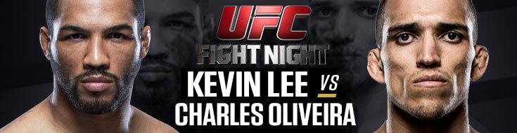 UFC Fight Night Kevin Lee vs. Charles Oliveira Betting odds