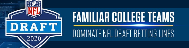 Familiar College Teams Dominate NFL Draft Betting Lines