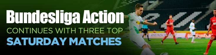 Bundesliga Action Continues with Three Top Saturday Matches