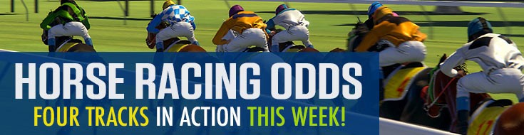 Horse Racing Odds – Four Tracks in Action This Week!