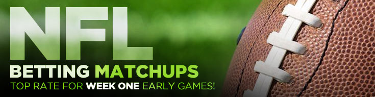 NFL Betting Matchups Top Rate for Week One Early Games!