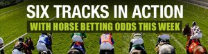 Six Tracks in Action with Horse Betting Odds This Week