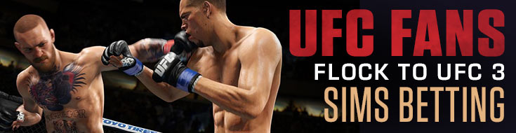 UFC Fans Flock to UFC 3 Sims Betting