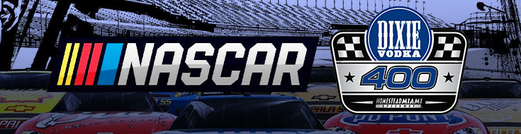 2020 NASCAR Cup Series – Dixie Vodka 400 on Sunday, June 14, 2020, 3:30 p.m. ET at Homestead Miami Speedway, Homestead, Florida.