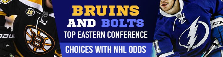 Bruins and Bolts Top Eastern Conference Choices with NHL Odds