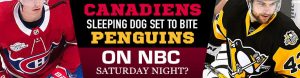 Canadiens Sleeping Dog Set to Bite Penguins on NBC Saturday Night
