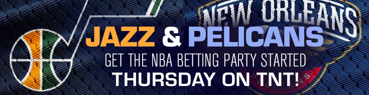 Jazz and Pelicans Get the NBA Betting Party Started Thursday on TNT!