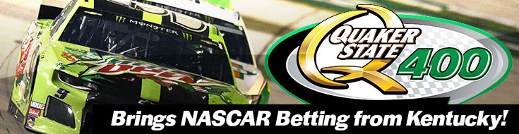 Quaker State 400 Brings NASCAR Betting from Kentucky!