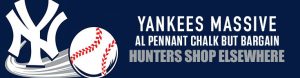 Yankees Massive AL Pennant Chalk but Bargain Hunters Shop Elsewhere