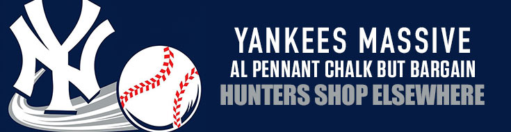 Yankees Massive AL Pennant Chalk but Bargain Hunters Shop Elsewhere