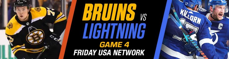 Bruins vs. Lightning Game 4 Friday USA Network