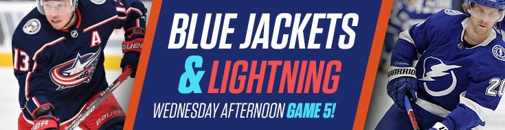 Jackets and Lightning Wednesday Afternoon Game 5!