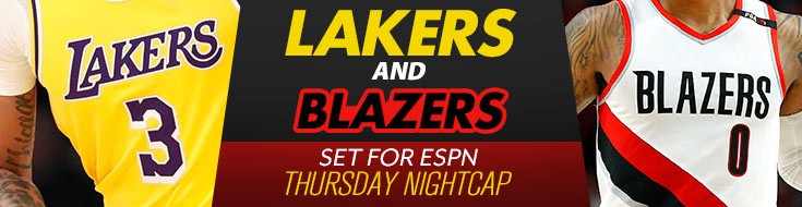 Lakers and Blazers Set for ESPN Thursday Nightcap