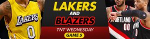Lakers and Blazers TNT Wednesday Game 5