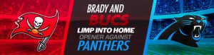 Brady and Bucs Limp into Home Opener against Panthers