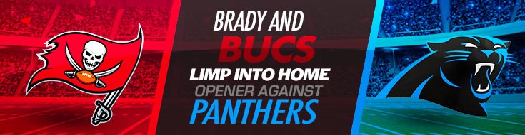 Brady and Bucs Limp into Home Opener against Panthers