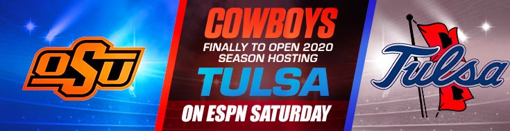 Cowboys Finally to Open 2020 Season Hosting Tulsa on ESPN Saturday