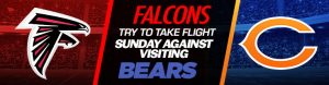 Falcons Try to Take Flight Sunday Against Visiting Bears
