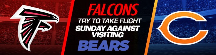 Falcons Try to Take Flight Sunday Against Visiting Bears
