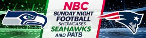 NBC Sunday Night Football Showcases Seahawks and Pats