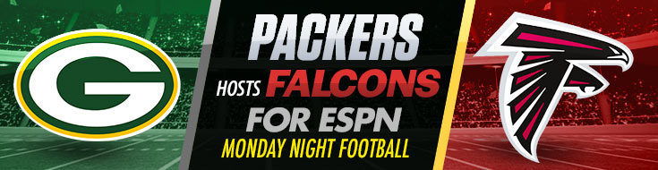 Packers Host Falcons for ESPN Monday Night Football