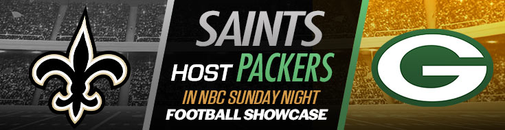 Saints Host Packers in NBC Sunday Night Football Showcase