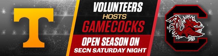 Volunteers and Gamecocks Open Season on SECN Saturday Night