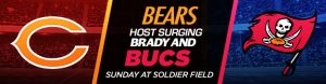 Bears Host Surging Brady and Bucs Sunday at Soldier Field