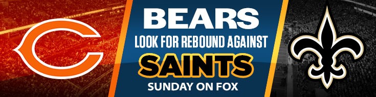 Bears Look for Rebound Against Saints Sunday on FOX