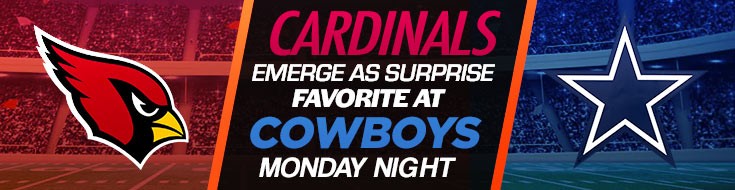 Cardinals Emerge as Surprise Favorite at Cowboys Monday Night