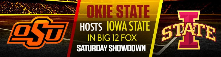 Okie State Hosts Iowa State in Big 12 FOX Saturday Showdown