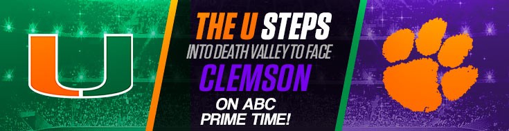 The U Steps into Death Valley to Face Clemson on ABC Prime Time!