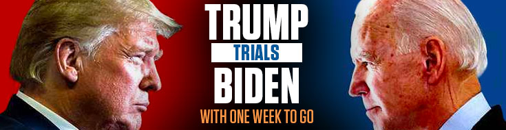 Trump Trails Biden With One Week to Go