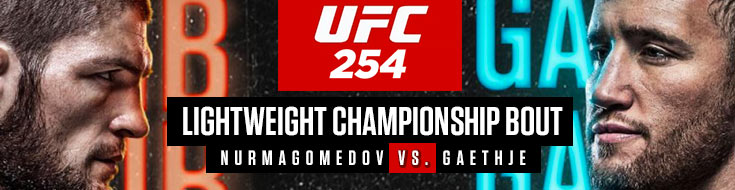 UFC 254 Lightweight Championship Bout – Nurmagomedov vs. Gaethje