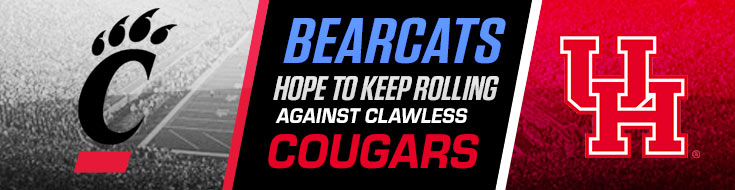 Bearcats Hope to Keep Rolling Against Clawless Cougars