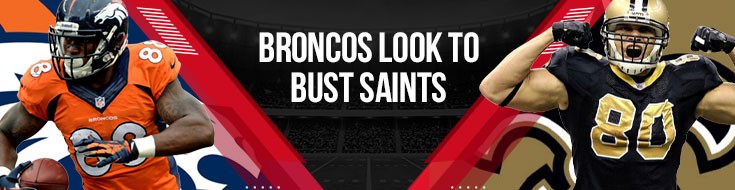 Broncos and Saints NFL Betting Odds, Picks and Previews for the game on Sunday!