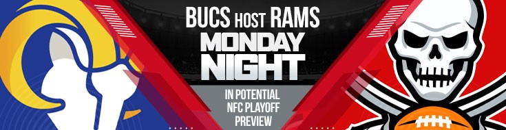 Bucs Host Rams Monday Night in Potential NFC Playoff Preview