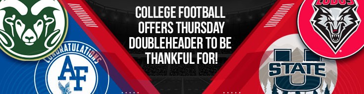 College Football Offers Thursday Doubleheader to be Thankful for!