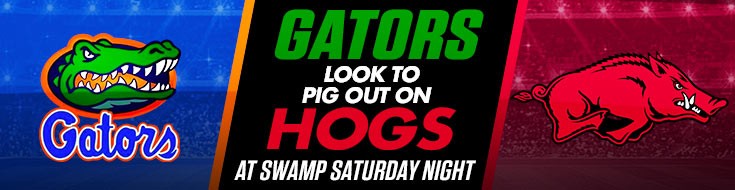 Gators Look to Pig Out on Hogs at Swamp Saturday Night