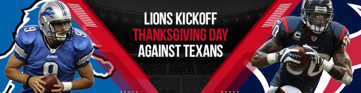 Lions Kickoff Thanksgiving Day Against the Texans on NFL Week 11 Betting Lines, Picks and Analysis!
